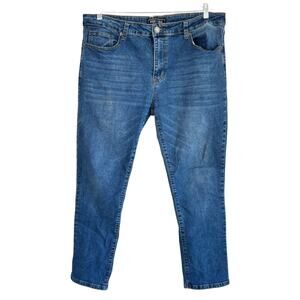 Vintage Fire and Rain‎ Mens Denim Straight Leg Jeans Medium Wash Size 38x30